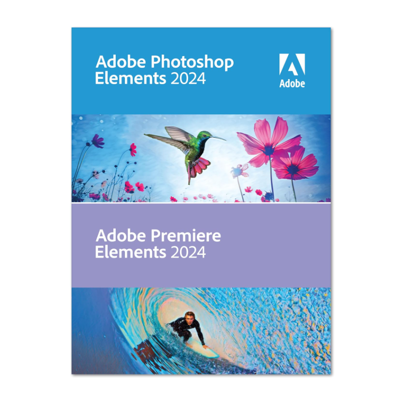 Adobe Photoshop & Premiere Elements 2024
